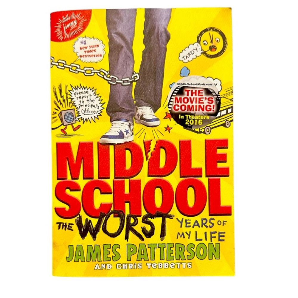 📚NEW Middle School, The Worst Years of My Life | by James Patterson | Paperback